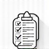 Icon representing choosing options